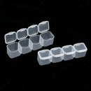 56 Compartments Jewelry Storage Box Nail Art Rhinestone Organizer Container Case