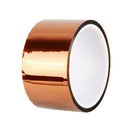 Hot 50mm 5cm x 30M Kapton Tape Sticky High Temperature Pol S5N1 Dcql Resist I8T3