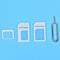 Universal SIM KIT 4 in 1 Adapter Micro Nano Mini SIM Card Adapter Pin Needle M&E