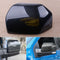 Left Carbon Fiber Grain Side Mirror Cover Trim Fit for Ford F150 2015-19 Lariat