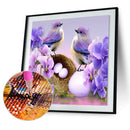 5D DIY Round Drill Diamond Painting Bird Cross Stitch Embroidery Mosaic Kit