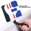 8pcs Home Remover Caulk Finisher Sealant Smooth Scraper Grout Kit Tools