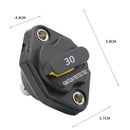 30A AMP Circuit Breaker Dual Battery Manual Reset IP67 W/proof 12V 32Volt