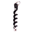 Stainless Steel Twist Stick Corkscrew Pocket Red Wine Bottle Opener Keyring E5O7