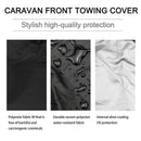 Caravan Tow Hitch Cover A-Frame Waterproof Cover For Caravans & Trailers