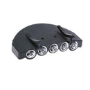 5 LED Battery Power Head Cap Hat Clip Light Lamp for Hunting Fishing