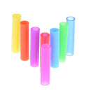 8pcs/set Silicone Tips Cover Food Grade Cover for 6mm Stainless Steel Straws B3C