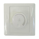 1 Gang 1 way Rotary Wall Dimmer Control for lamps LED Light-Switch 220V Panel