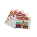 5sheets/ 40x Christmas Stickers XMAS Labels Seals Stickers Decoration Gift Hot