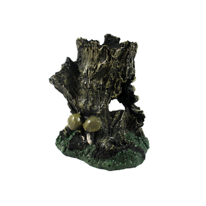 Reptile Terrarium Vivarium Hide Cave Turtle Frog Floating Platform Mountian