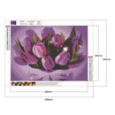 Flower 5D DIY Diamond Painting Full Drill Cross Stitch Room Decor (LD265)