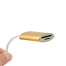 Aluminum Alloy High Speed 3.0 Card Reader For Macbook Usb 3.1Type-C To 3.0S