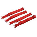 2 Pcs Detachable Red Bra Adjustable Elastic Soft Shoulder Strap G9W7