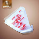 100pcs Disposable Fondant Cake Pastry Icing Piping DIY Bag Tips Nozzle Bags G1E7
