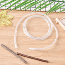 1M clear oxygen soft pump hose air bubble stone aquarium fish tank pump hose  Gw