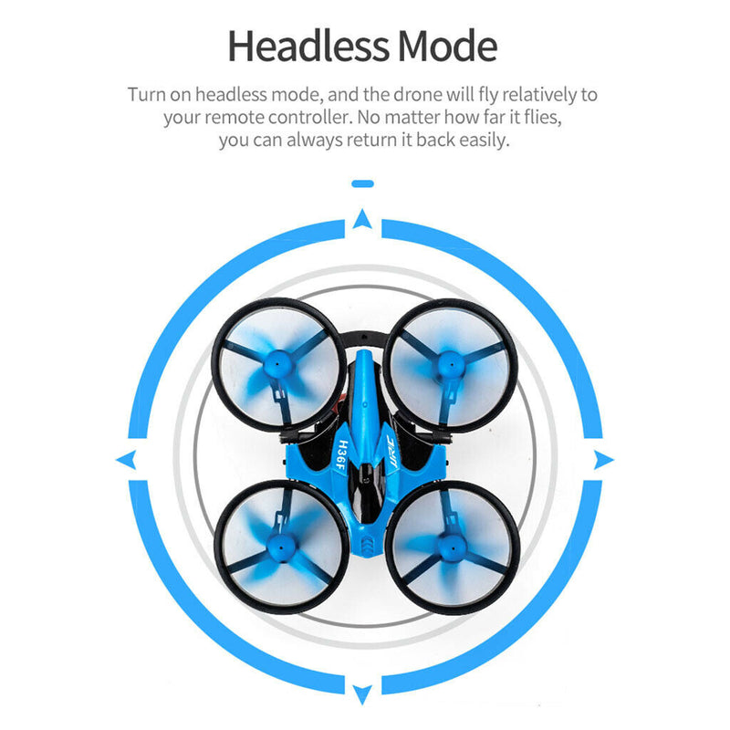 RC Drone Boat Car 2.4G 6- Water/Ground/Air