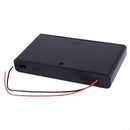 Spring Loaded 8 x 1.5V AA Battery Case Holder Box Storage w Cover P6P9