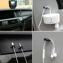8 X Car wire cord clip cable holder tie fixer organizer drop adhesive camp  ME