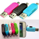 2in1 Micro USB 2.0 OTG Adapter TF Card Reader for Android Phone SamsungRly
