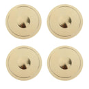 4Pcs Cylinder Lower Cover Caps Spare Parts for French Horn DIY Accessory