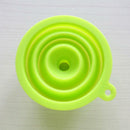 Silicone Gel Practical Foldable Collapsible Style Funnel Hopper Kitchen Tool JR