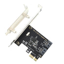 PCIe to Dual SATA3.0 6G Expansion Controller Adapter Card Module for Desktop