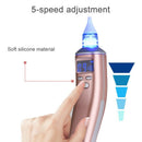 White Baby Electric Nasal Aspirator Adjustable Manual Nose Cleaner Recharge