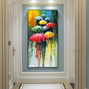 Umbrella People Diamond Painting 5D Full Round Drill Embroidery Home Decor