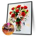 5D Diamond Painting Flower DIY Full Drill Rhinestone Art Embroidery (JH095) A