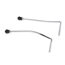 2pcs Metal Bass Drum Legs for Drummer Musical Performance