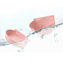 Double-Layer Multi-Purpose Lazy Fruit Nut Snack Plate Drain Basket Mobile P T2J3
