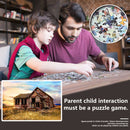 Log Cabin Jigsaw Picture Puzzles 1000pcs Educational Toys for Kids Adults