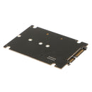 2xmSATA/M.2 2242/2260/2280(NGFF)to SATA III Convertor Adapter Card SSD Black