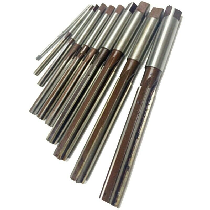 10 Pcs Hand Reamer 3/4/5/6/7/8/9/10/11/12Mm Precision H8 9 Sicr Straight- S U3H9