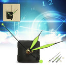 Quartz Clock Movement Mechanism DIY Repair Parts Kit + Luminous Hands