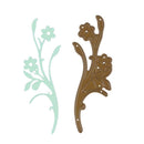 Plum Flower DIY Metal Cutting Dies Stencil for Scrapbook Card Making Craft