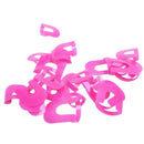 26 Pcs Reusable Nails Edge Skin Barrier Nail Polish Stencils Kit Manicure N