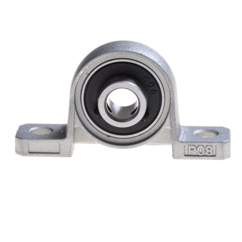 Zinc Alloy Diameter 8mm Bore Ball Bearing Pillow Block Mounted Support Pz