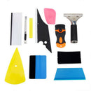 10 In 1 Car Window Tint Wrapping Vinyl Tools Squeegee Scraper Applicator Kits
