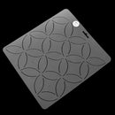 2 x Plastic Embroidery Template Quilting Stencils Patchwork Handmade Tools