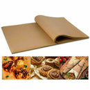 100X Parchment Nonstick Wax Paper Baking Liners Sheets for Air Fryer Pan 12*16in