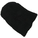 Men's Hat Winter Wool Hemp Cap Hat (black)