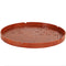 Solid Wood Round Tray Japanese Cherry Tray Home Hotel Tableware Plate Fruit O6H1