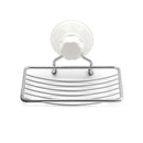 Stainless Steel Soap Rack Holder Suction Tray Dish Shower Bathroom Sink Toile â„–[