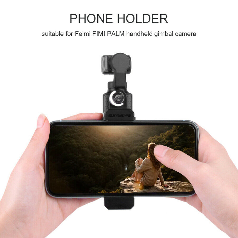 Camera Phone Holder Tripod Bracket Stand 1/4 Thread for FIMI PALM Gimbal Camera