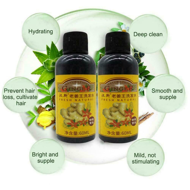 Ginger Shampoo Conditioner Hair Treatment Protect Hair Nourishing Hair Root T9B5