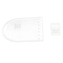 2pcs Leather Craft Acrylic Pouch Bag Coin Purse Pattern Templates Stencils