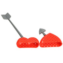 Sweet Heart Shape Tea Infuser Teaspoon Spoon ABS Heat Resistance