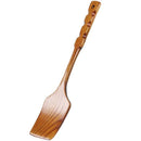 Wooden Utensils Kitchen Cooking Long Handle Spoon Spatula Non-Stick Eco-Fri
