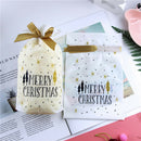 10pcs Christmas Tree Merry Christmas Gift Bags Snowflake Crisp Bag New Year OZ